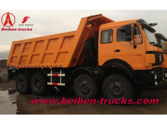 china beiben  12 wheeler 420 Hp dumpers