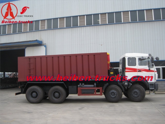 Beiben 12 wheeler 340 Hp dump truck price