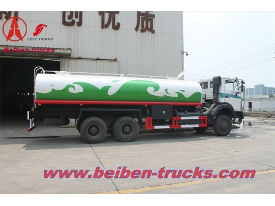 china beiben 15 CBM water tanker trucks price