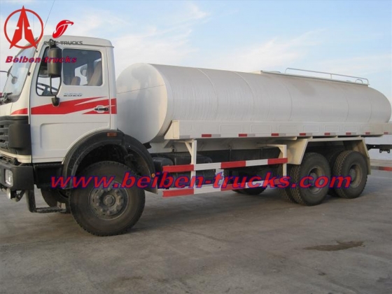 china beiben 20 CBM water tanker truck