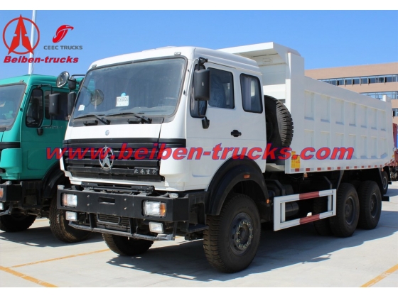 China Powerful Beiben 420HP 6x4 dump 10 wheeler trucks