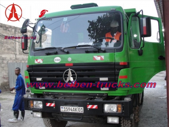 Durable Beiben 290HP 6x4 Heavy Duty dump truck for sale in Dubai