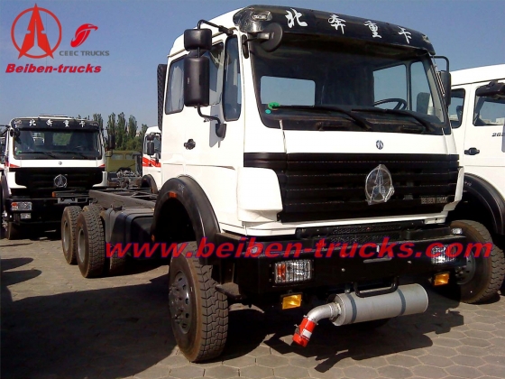 china beiben 6*4 fuel tanker trucks