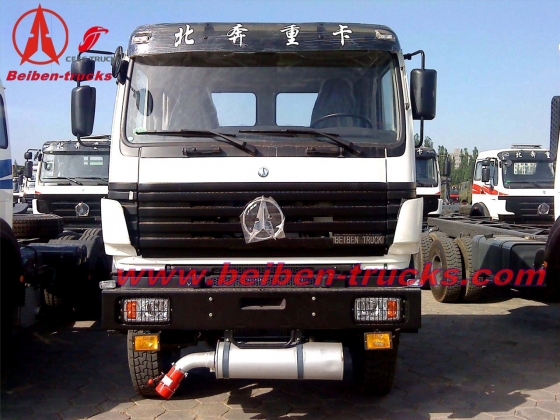 china beiben 6*4 fuel tanker trucks