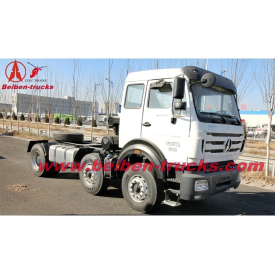 Высокое качество BEIBEN North Benz V3 2530 LNG 6x2 300hp heavy trailer truck tractor head prime mover camion hot sale in Africa low price