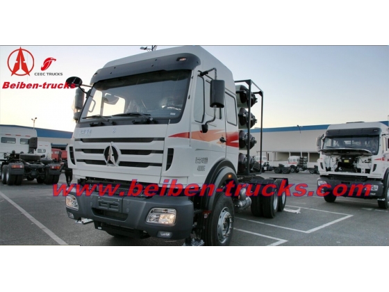 BEIBEN North Benz V3 2538 LNG 6x4 380hp heavy trailer truck supplier