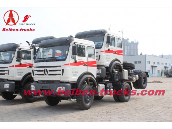 New BEIBEN North Benz NG80 4x2 290hp heavy trailer truck tractor head prime mover camion hot sale in Africa low price in stock