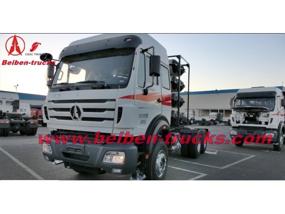 BEIBEN North Benz V3 2538 LNG 6x4 380hp heavy trailer truck supplier