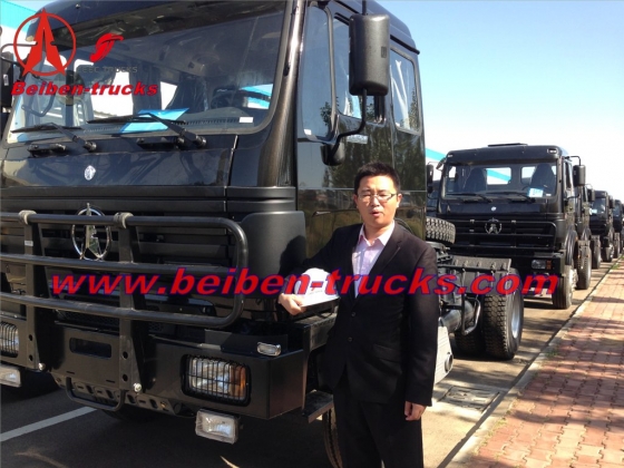 beiben 4*4 truck chassis supplier