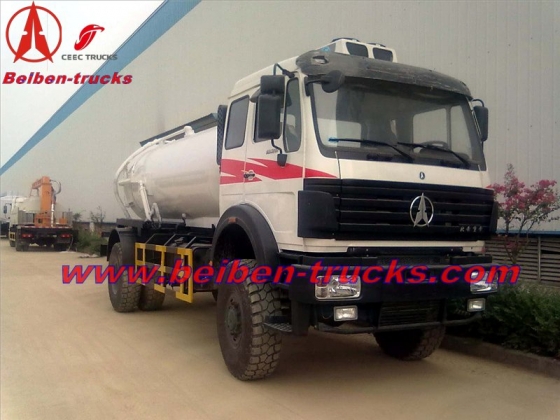 north benz 10 CBM vacuum tanker truck