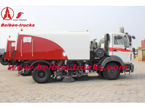 north benz 8 CBM sweeping trucks