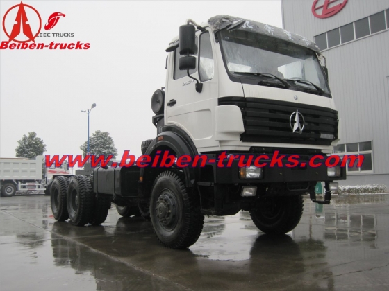 Beiben towing truck 2638 supplier in congo