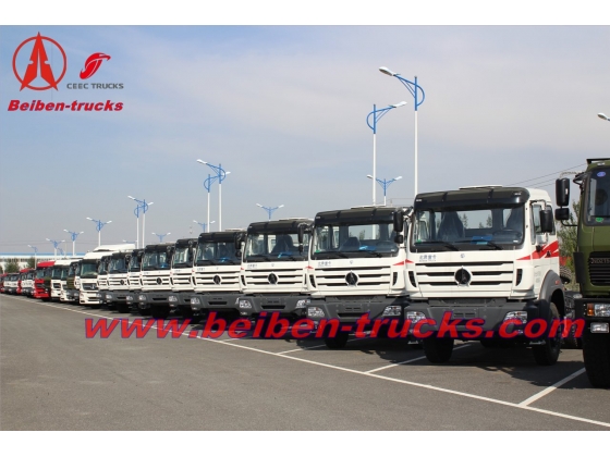 Beiben 2638 tractor truck/north benz supplier for congo