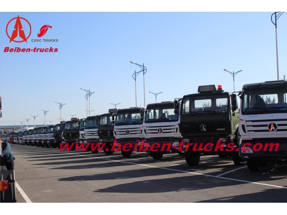 BEIBEN 10 roues camion-tracteur/tractor truck supplier for congo