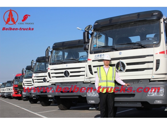 congo Bei ben towing tractor truck 420hp truck head supplier