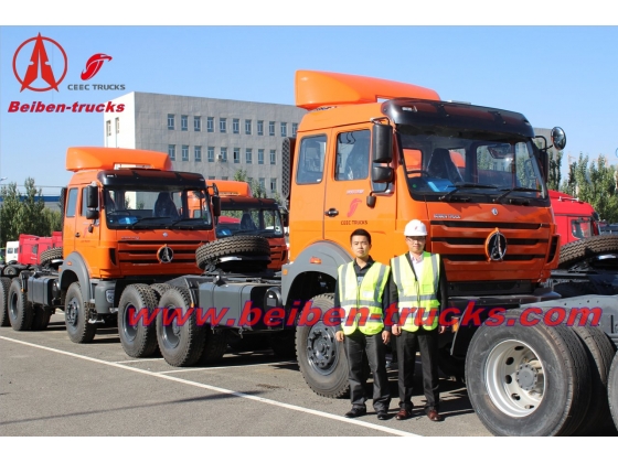 Mercedes Benz China Beiben tractor truck 10 roues camion tracteur  supplier