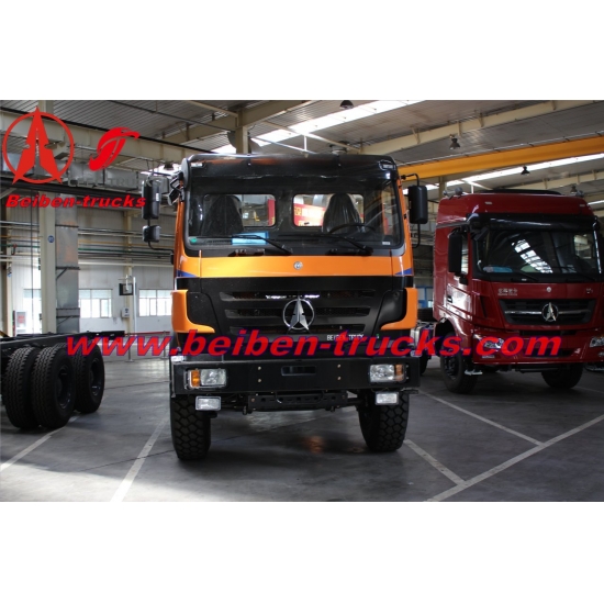 best price for Beiben 380hp tractor truck 10 wheel camion tracteur