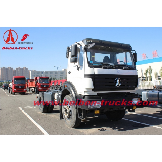 Beiben 380hp tracto camion 10 wheels tractor truck supplier