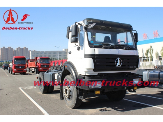 Beiben 380hp tracto camion 10 wheels tractor truck supplier