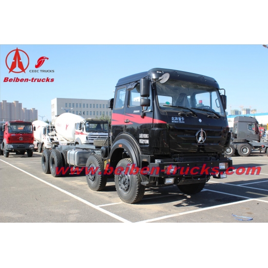 congo Beiben 420hp haulage truck benz technology 6x4 truck head