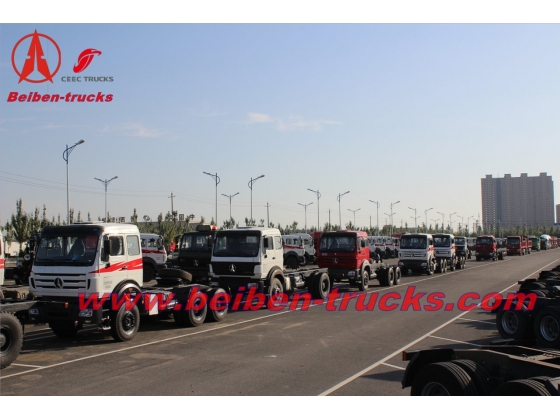 congo Beiben truck 2638 380hp truck head for container transport  price