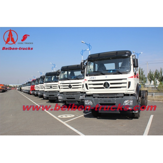 Hot sale Beiben V3 6 wheeler prime mover 290hp tractor truck supplier