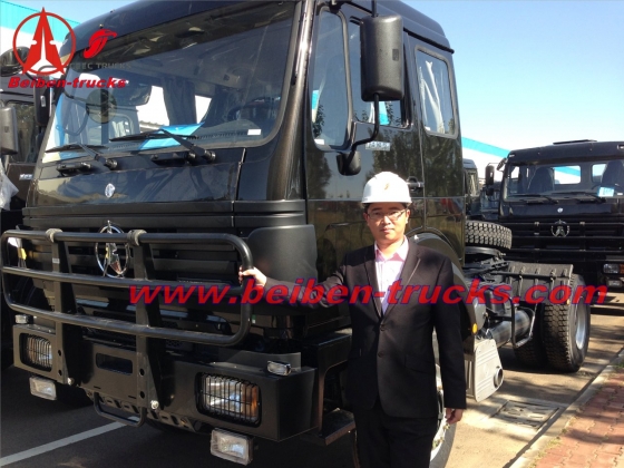 China truck Beiben 10 wheeler prime mover 340hp supplier