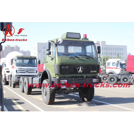 baotou Beiben 380hp tractor truck beiben prime mover truck head beiben