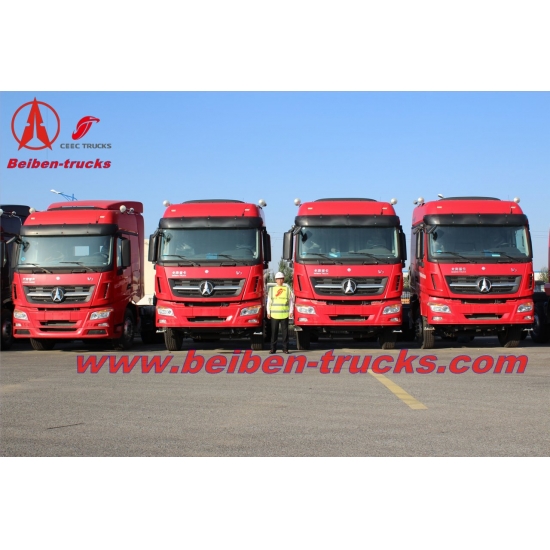 cheap price New BEIBEN V3 420hp big truck tractor for Tanzania