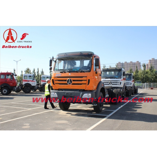 baotou 380HP Beiben NG 80 6X4 high quality truck tractor for sale