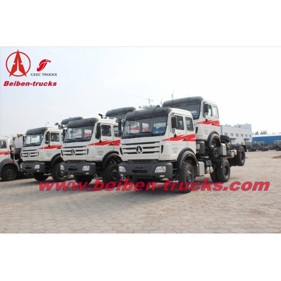 china best Beiben NG80 tractor truck Beiben truck head 6*4 420hp haulage truck