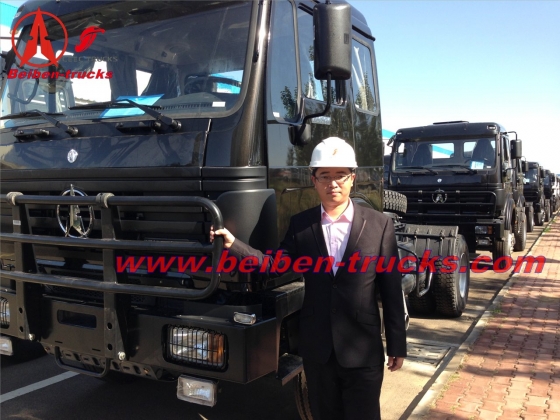 China truck Beiben 10 wheeler prime mover 340hp supplier