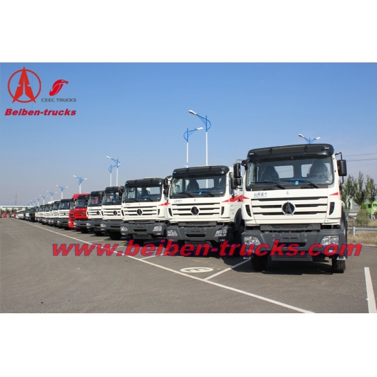 Beiben 4x2 towing truck 290hp truck head benz technology tractor truck  supplier