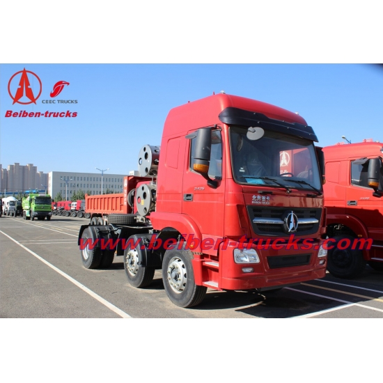 africa Beiben 10 wheels tractor truck NG80 camion tracteur