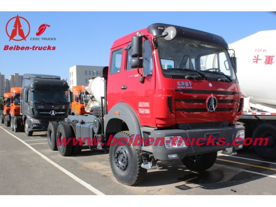 congo 420hp Beiben tractor truck North benz 2542 truck head