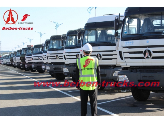 congo beiben 6*4 tracteur camions supplier