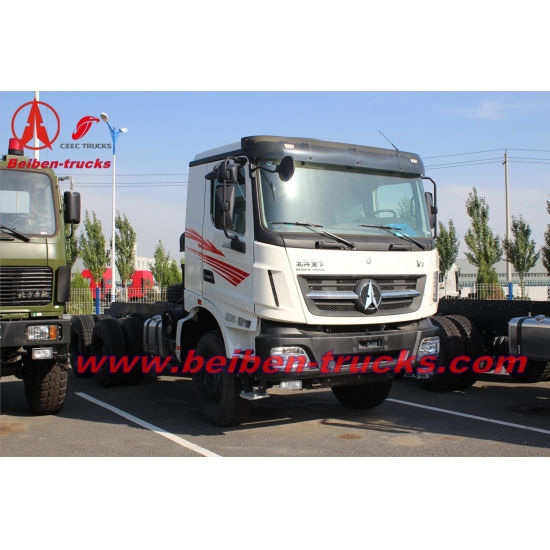 BEIBEN 6x4 Tractor Truck/manual euro2 and euro3 trailer truck  manufacturer