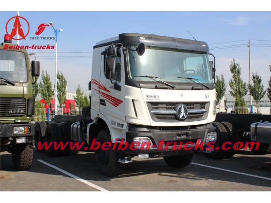 BEIBEN 6x4 Tractor Truck/manual euro2 and euro3 trailer truck  manufacturer