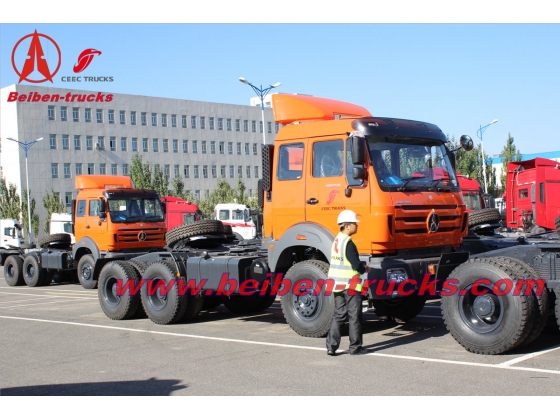 best price BEIBEN 6x4 TRACTOR HEADS TOW TRUCK