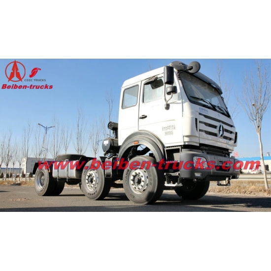 congo North Benz 6x4 Tractor truck 340hp trailer truck  supplier