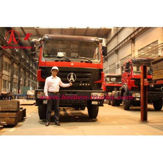 baotou North benz 6x4 tractor truck&beiben tractor heads supplier