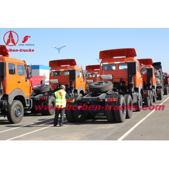 Powerful Beiben 6X4 tow tractor truck 10 Wheeler Trucks  price