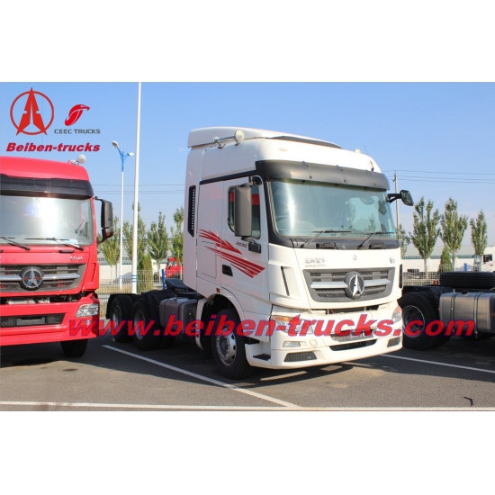 North benz beiben 6x4 tractor truck /340hp tractor trailer  supplier in congo