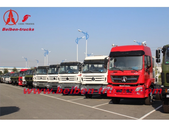 baotou BEIBEN V3 6x4 right hand drive high quality TRAILER TRACTOR supplier