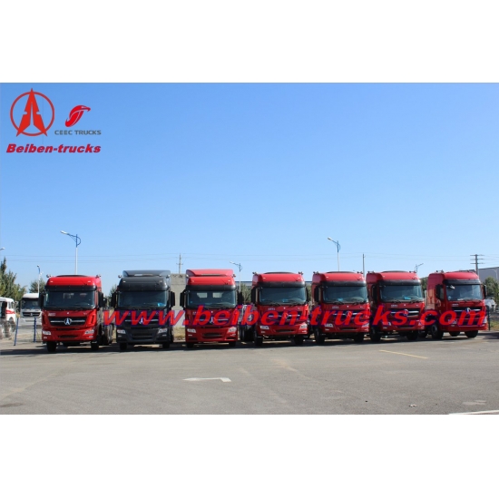 baotou North benz BeiBen V3 NG80 6X4/6x6 Tractor Head Truck 340-420hp