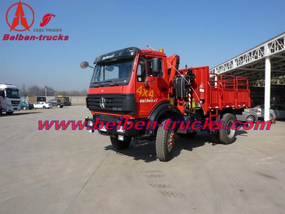 Beiben 5 t truck mounted crane price