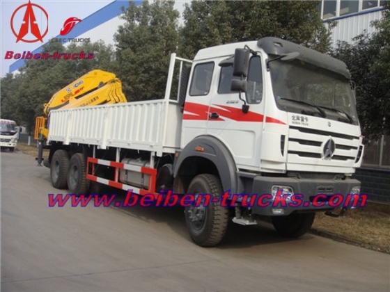 best 16ton Beiben truck mounted crane china manufacturer