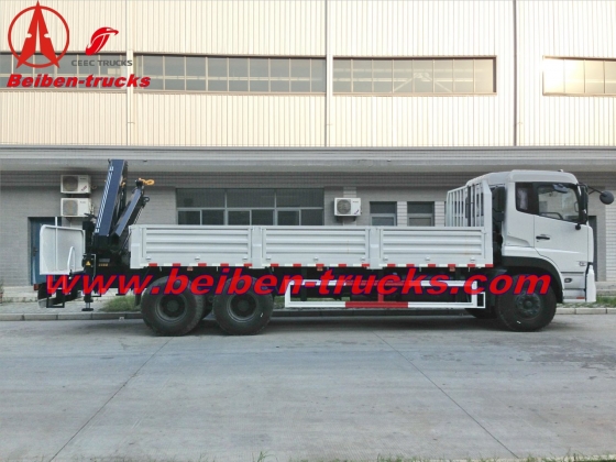 best price for 6.3 ton Beiben V3 truck mounted crane