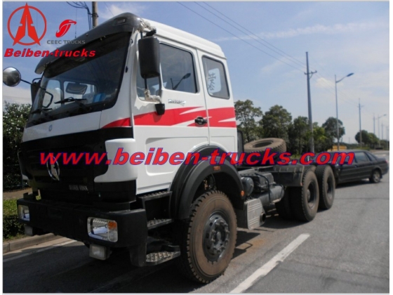 Chinese Big Tractor Beiben Tractor / Beiben 6*4 Tractor Truck  supplier