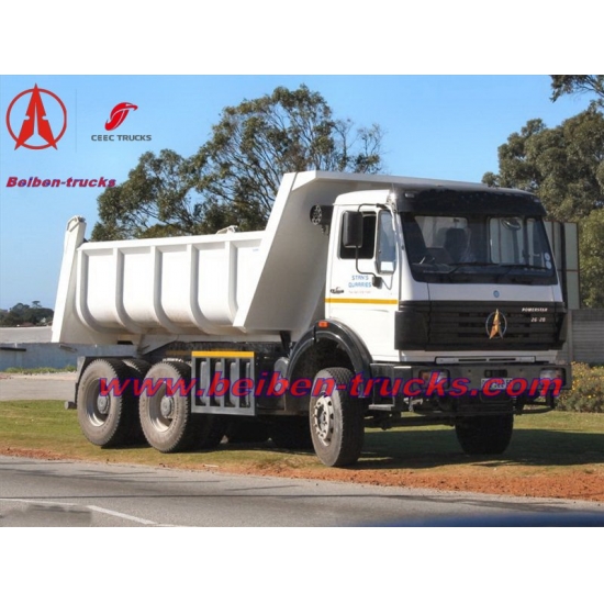 Beiben 380hp tipper lorry 10 tires dump truck manufacturer